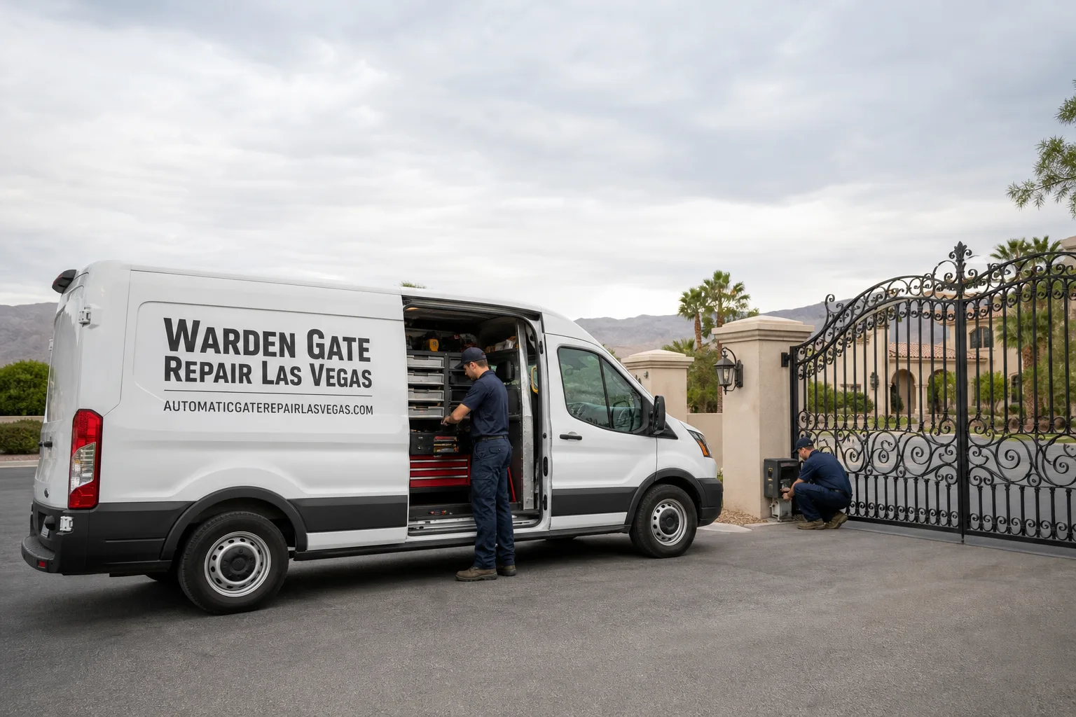 Warden Gate Repair Las Vegas gate repair team